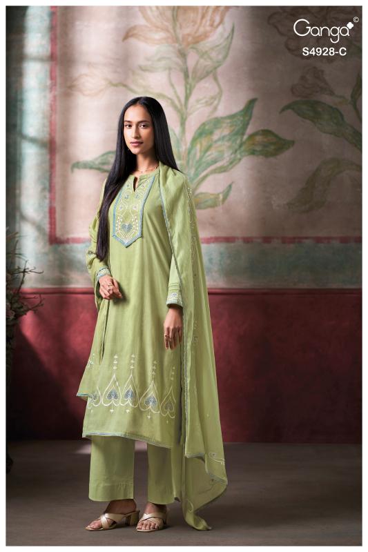 Ganga ciraa 4928 dress material wholesale price